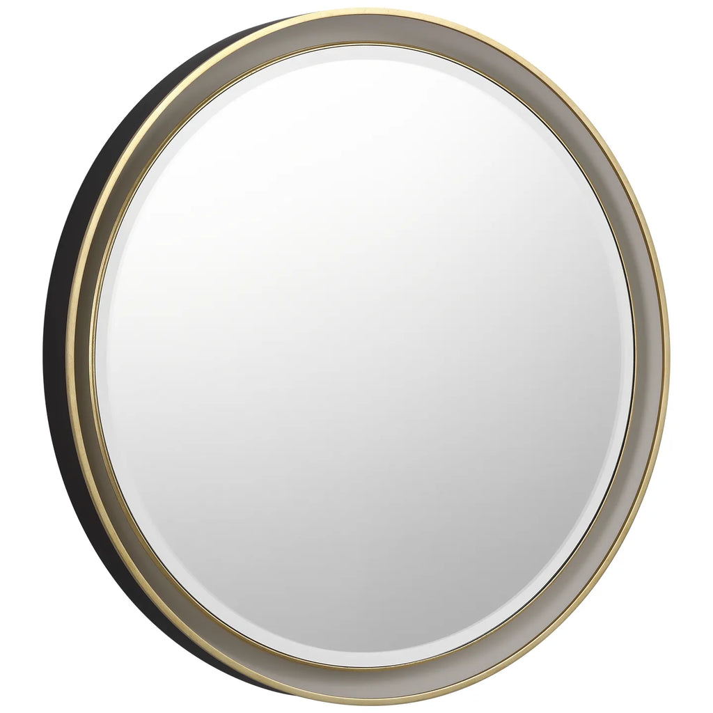 Tricia 30" Illuminated Round Mirror - Light House Co.