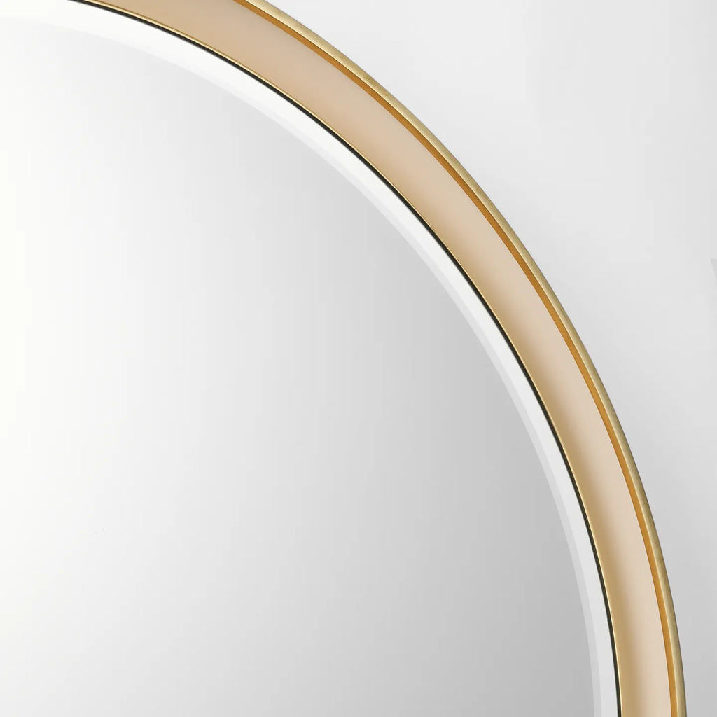 Tricia 30" Illuminated Round Mirror - Light House Co.