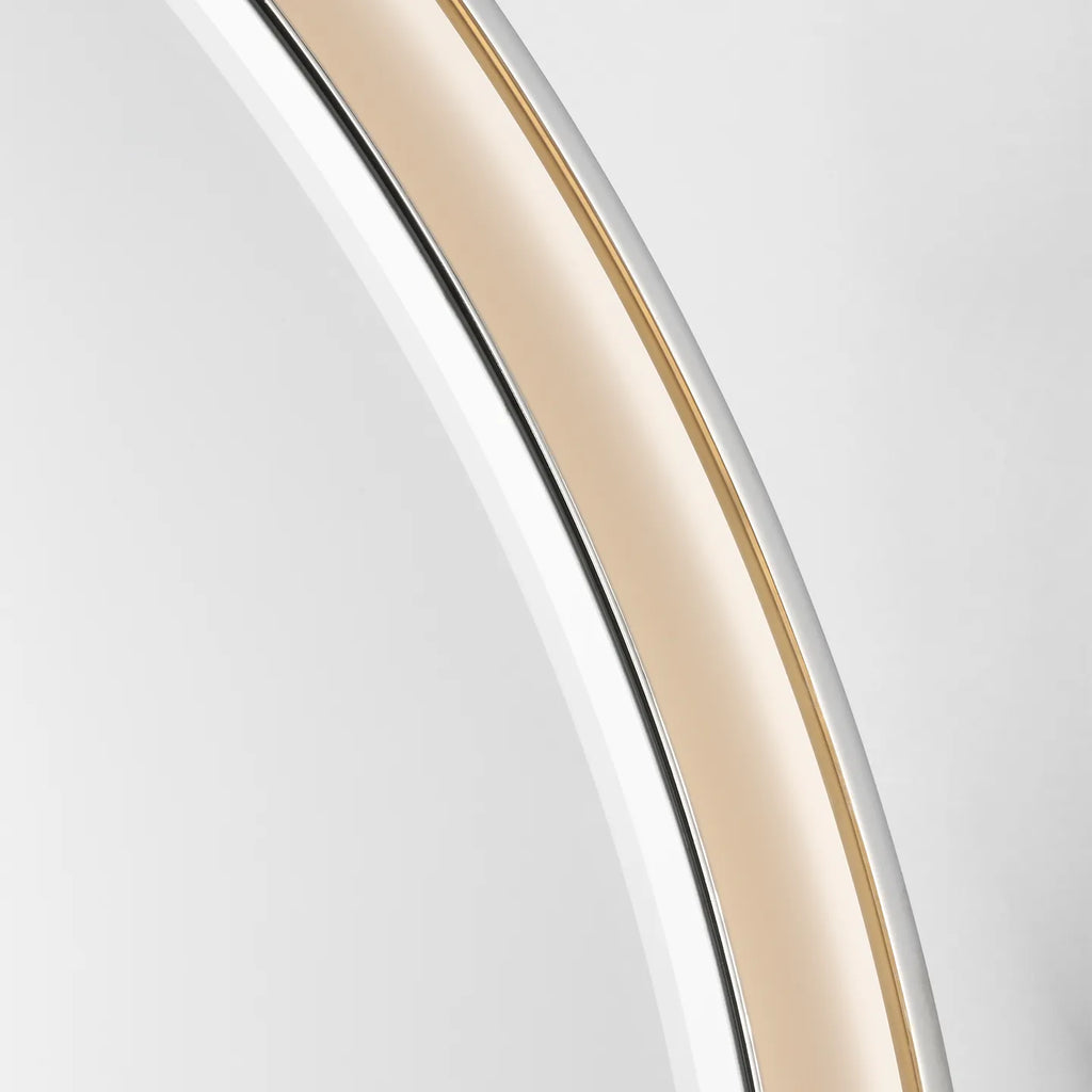 Tricia 30" Illuminated Round Mirror - Light House Co.