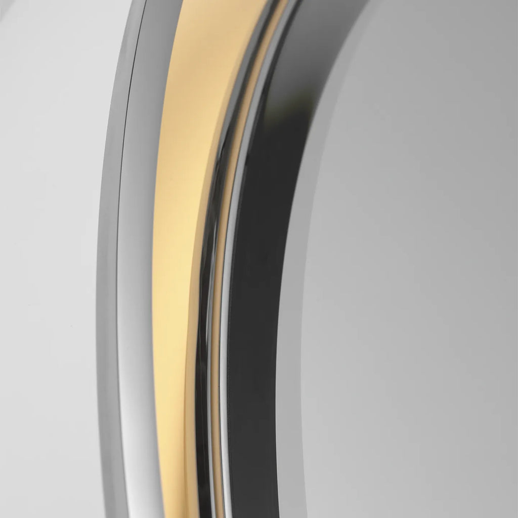 Tricia 30" Illuminated Round Mirror - Light House Co.
