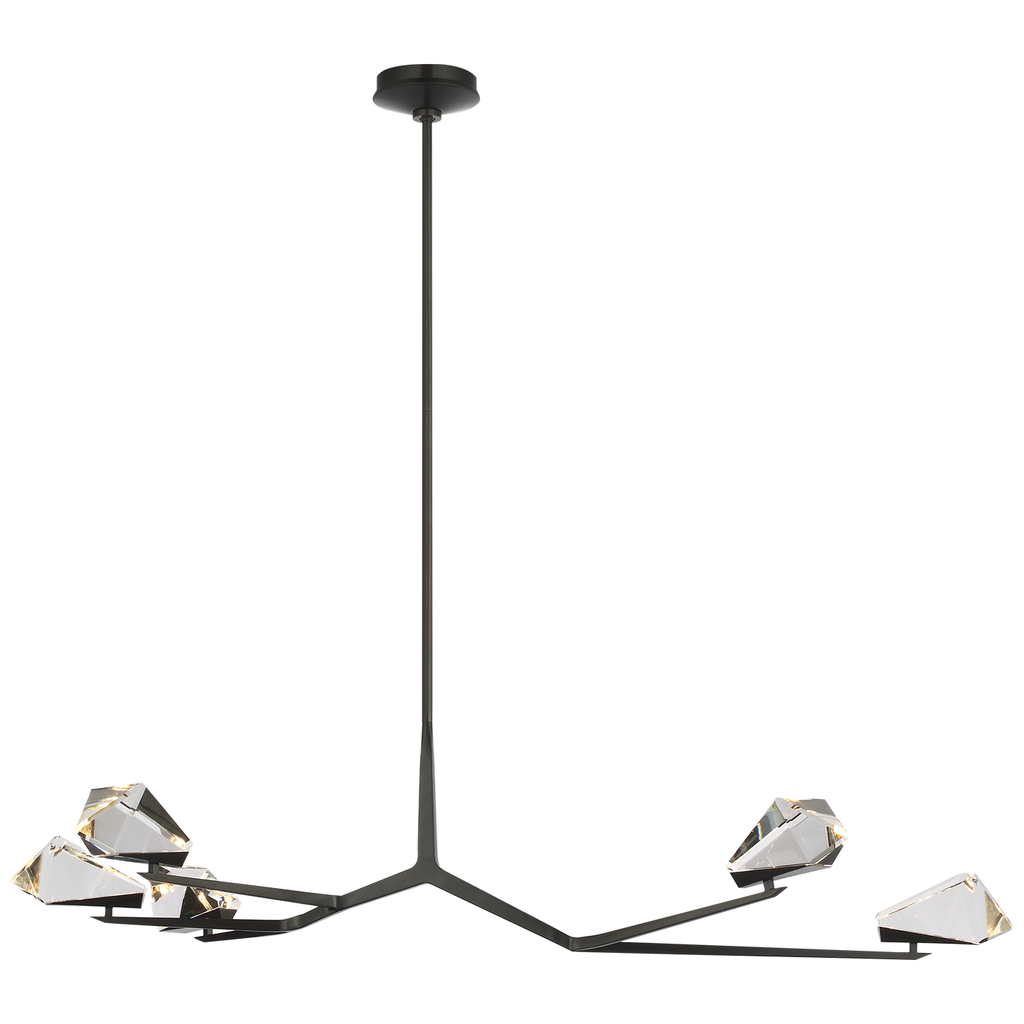 Carraig 53" 5 Light Chandelier | LED Chandeliers | Visual Comfort Signature - Light House Co.