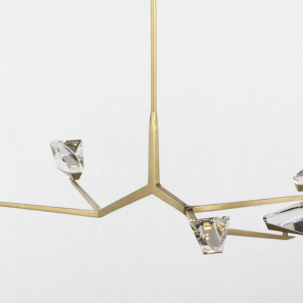 Carraig 53" 5 Light Chandelier | LED Chandeliers | Visual Comfort Signature - Light House Co.