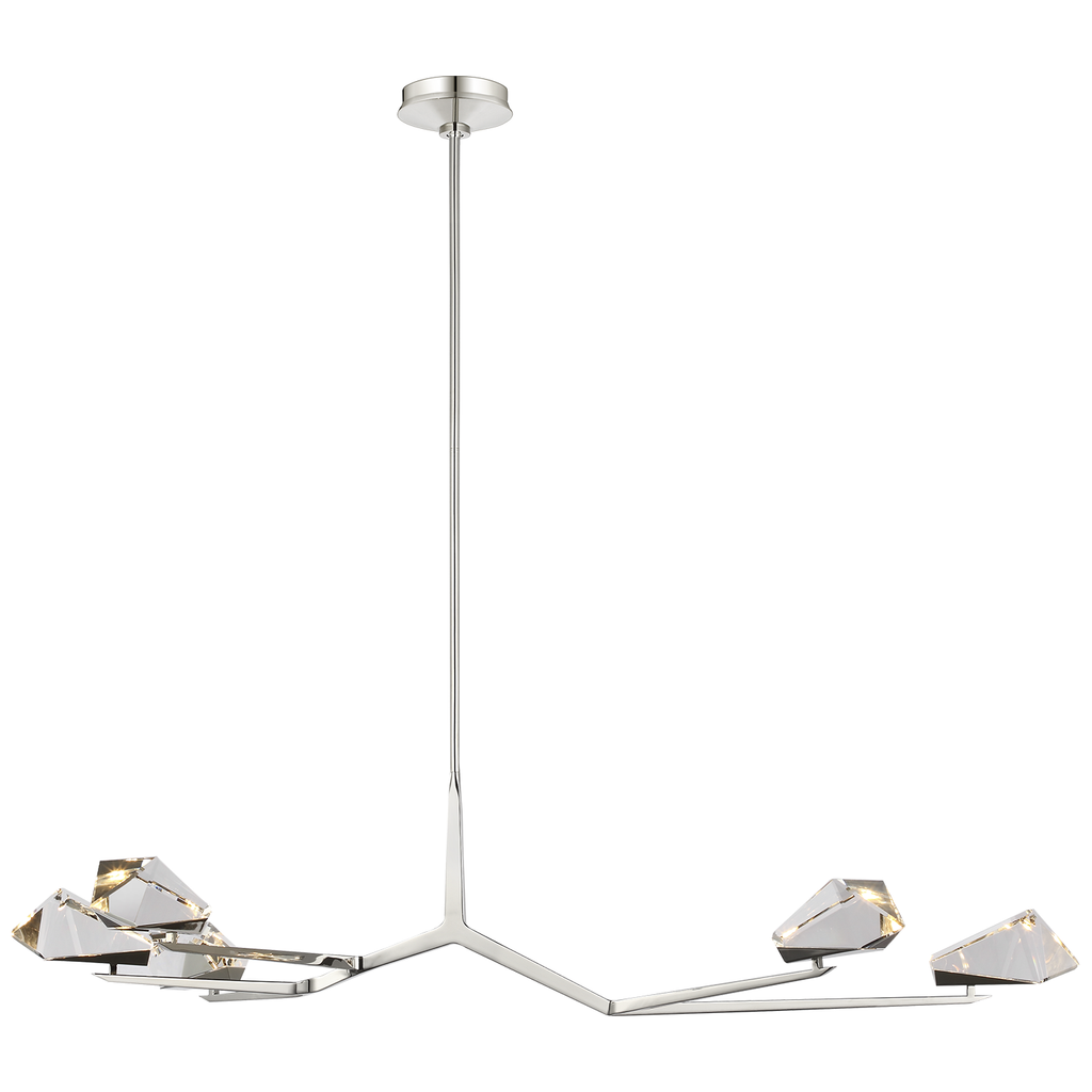 Carraig 53" 5 Light Chandelier | LED Chandeliers | Visual Comfort Signature - Light House Co.
