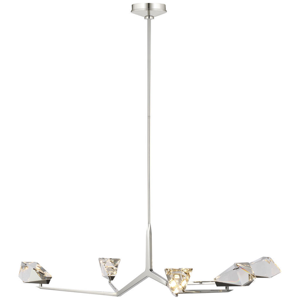Carraig 53" 5 Light Chandelier | LED Chandeliers | Visual Comfort Signature - Light House Co.
