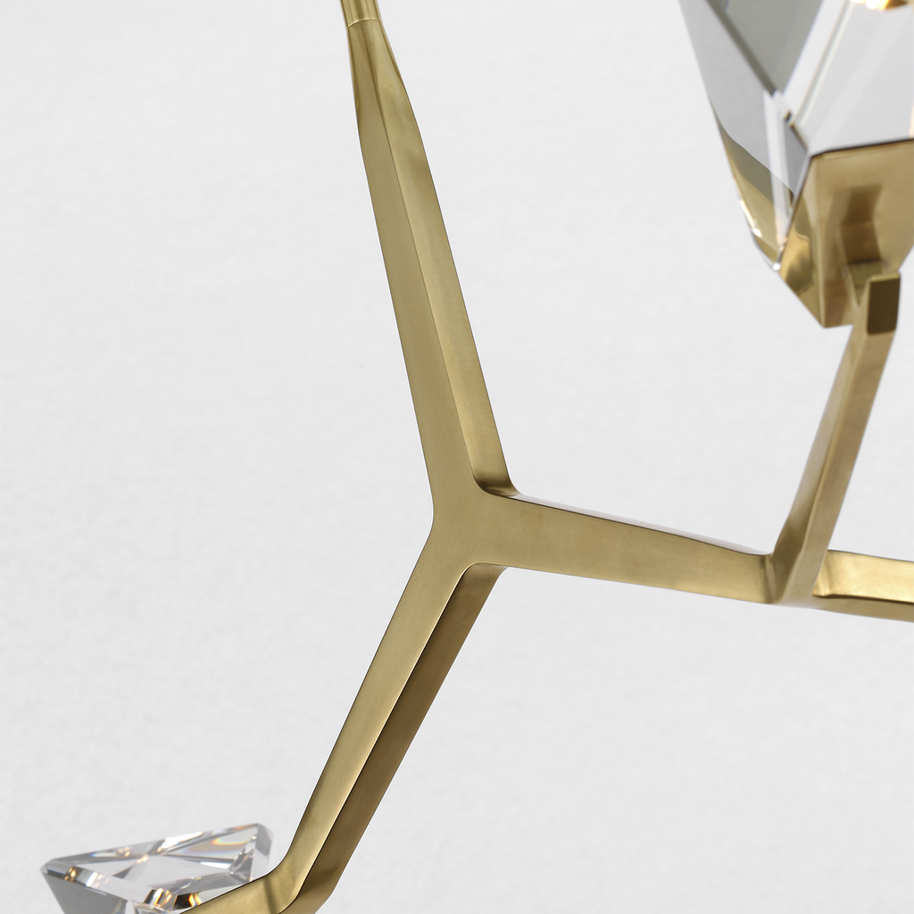 Carraig 65" 7 Light Chandelier | LED Chandeliers | Visual Comfort Signature - Light House Co.