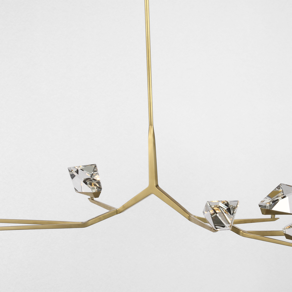 Carraig 65" 7 Light Chandelier | LED Chandeliers | Visual Comfort Signature - Light House Co.