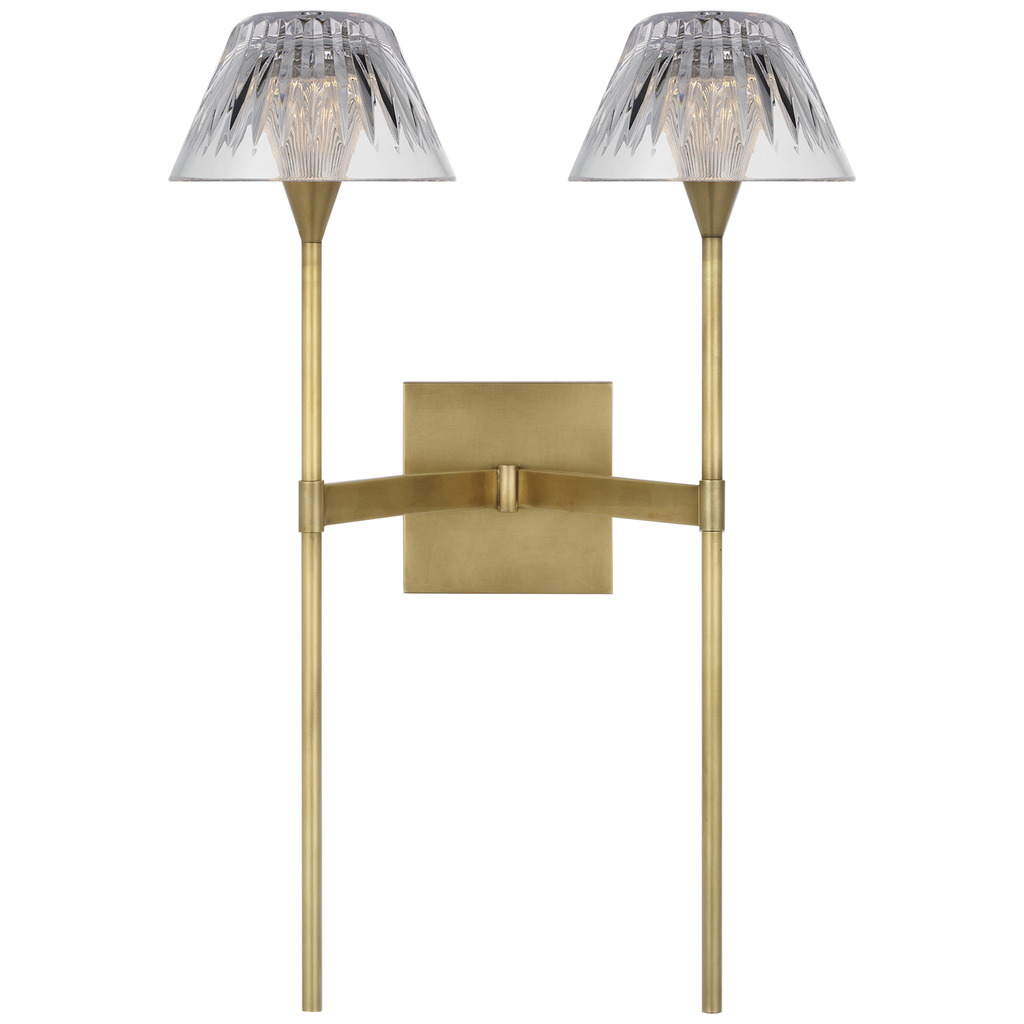 Blaze 19" 2 Light Tail Sconce | LED Wall Sconce | Visual Comfort Signature - Light House Co.