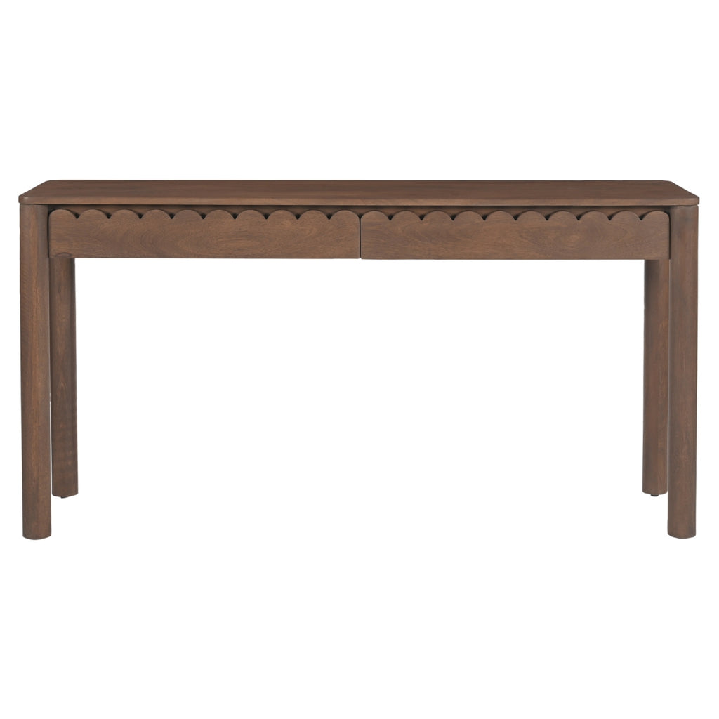 Wiley Vintage Brown Console Table - Light House Co.
