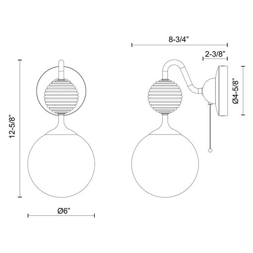 Celia Wall Sconce - Light House Co.