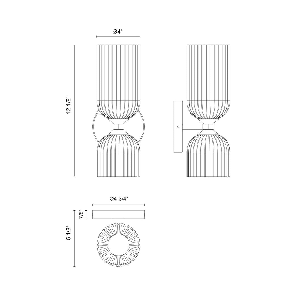 Nelly Wall/Vanity Light - Light House Co.