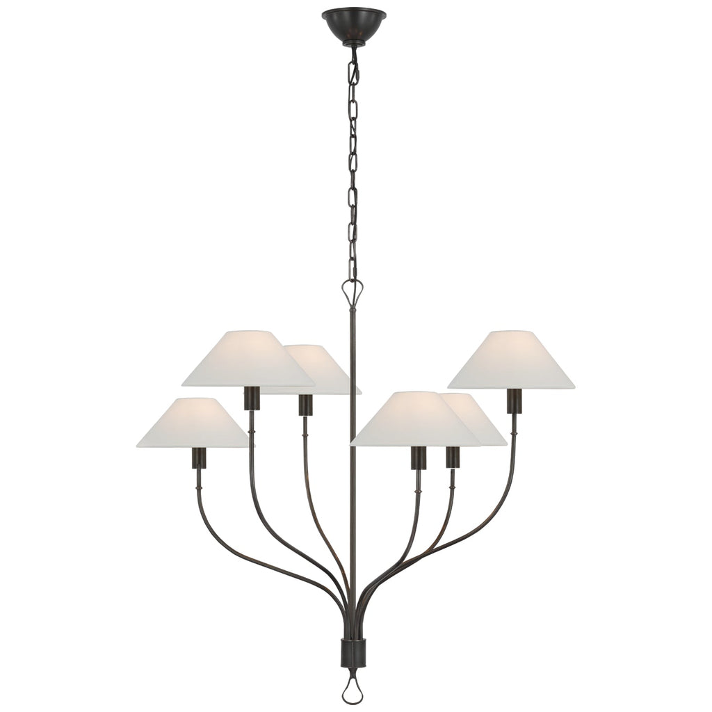 Griffin Large Staggered Tail Chandelier - Light House Co.