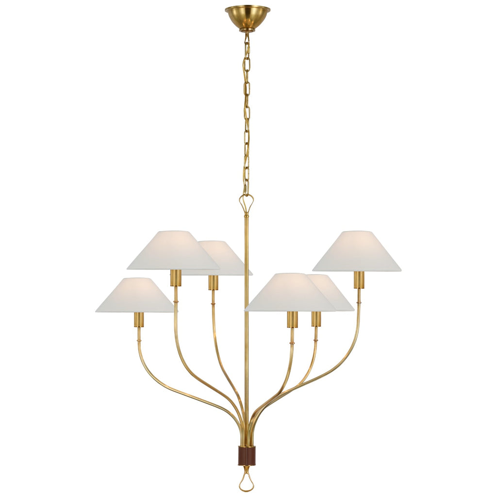 Griffin Large Staggered Tail Chandelier - Light House Co.