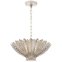 Small / Burnished Silver Leaf