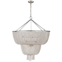 Burnished Silver Leaf with Clear Glass