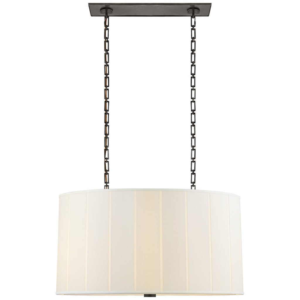 Perfect Pleat Oval Hanging Shade - Light House Co.