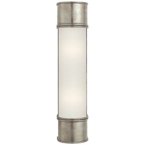 Medium / Antique Nickel with Frosted Glass