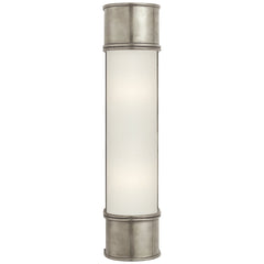 Medium / Antique Nickel with Frosted Glass