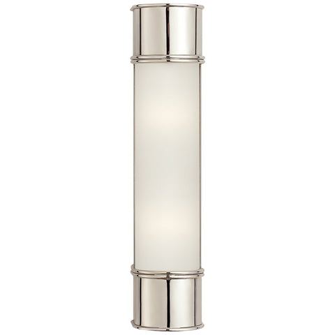 Medium / Polished Nickel with Frosted Glass