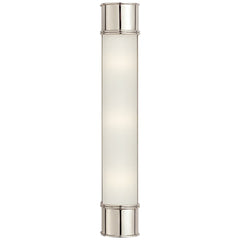 Large / Polished Nickel with Frosted Glass