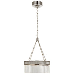 Medium / Polished Nickel with Crystal Rods