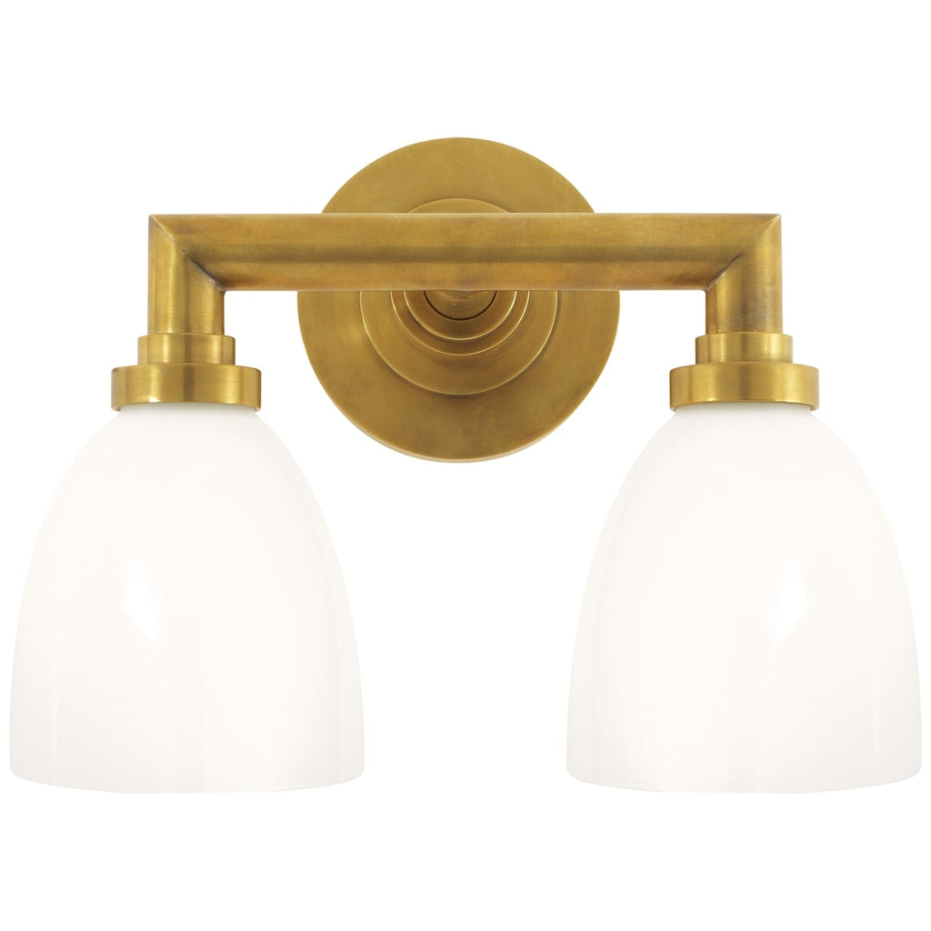 Wilton Double Bath Light - Light House Co.