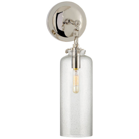 Seeded Glass / Polished Nickel