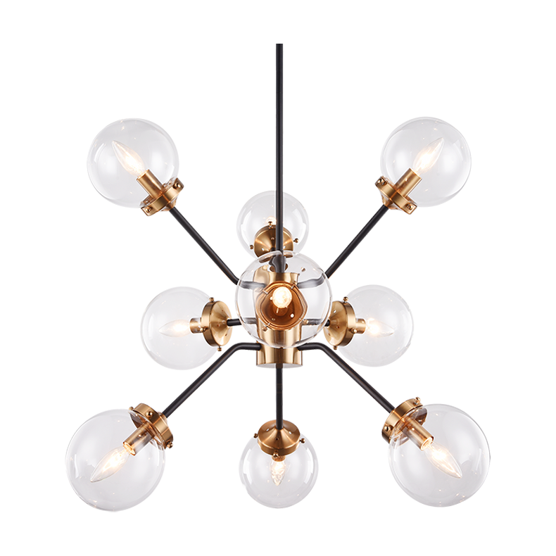 Maru 9 Light Chandelier - Light House Co.