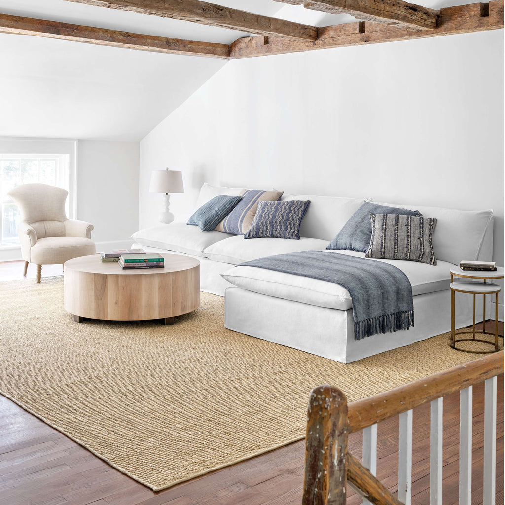 Wicker Natural Woven Sisal Rug - Light House Co.
