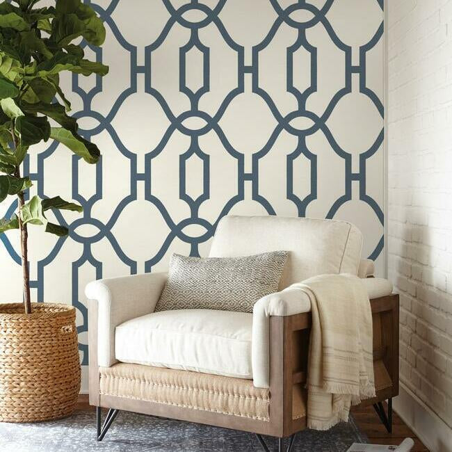 Woven Trellis Wallpaper | Wallpaper | York Wallcoverings - Light House Co.