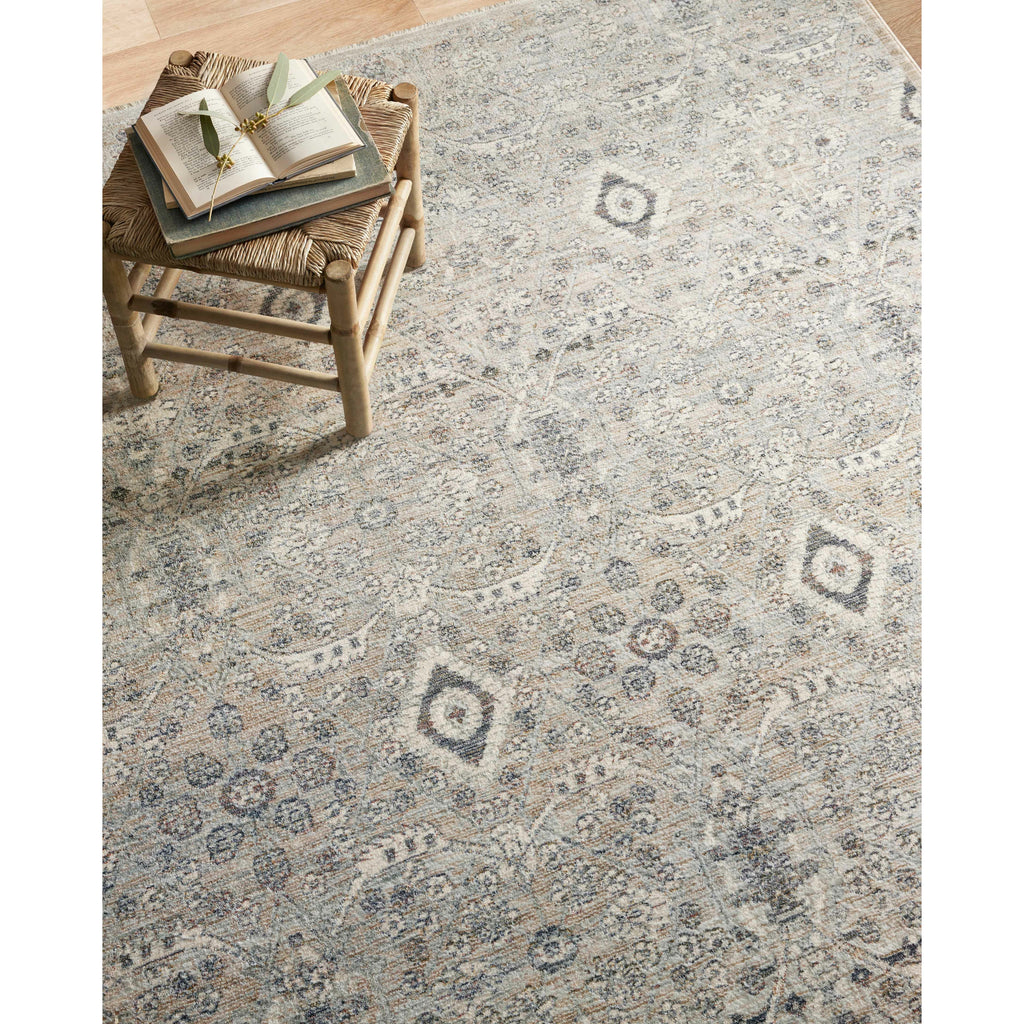 Zuma Silver / Sky Rug | Amber Lewis x Loloi - Light House Co.