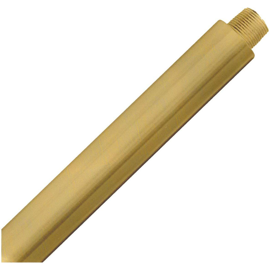 9.5" Extension Rod for Xylene Chandelier (Natural Brass) - Light House Co.