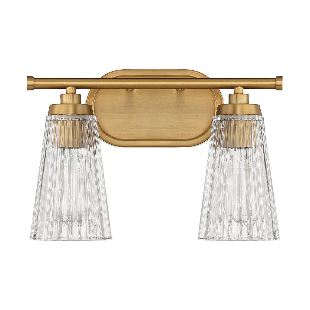 Chantilly 2-Light Bathroom Vanity Light | Wall Sconce | Savoy House - Light House Co.