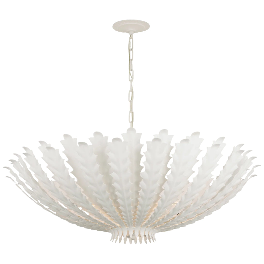 Hampton Chandelier - Large/White Plaster | Open Box - Light House Co.