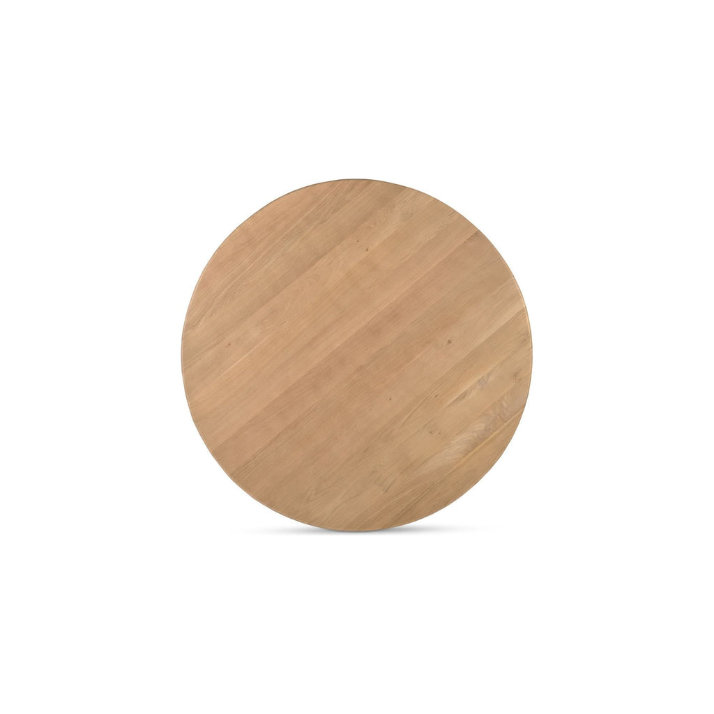 Treccia Oak Round Dining Table - Light House Co.