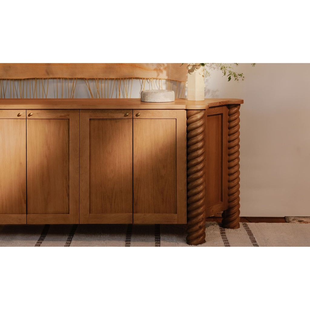 Treccia Oak Sideboard - Light House Co.