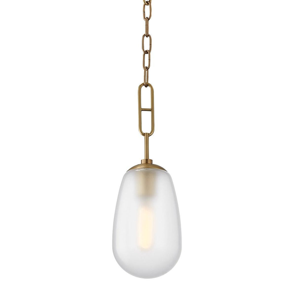 Replacement Glass for Bruckner Pendant (Small / Aged Brass) - Light House Co.