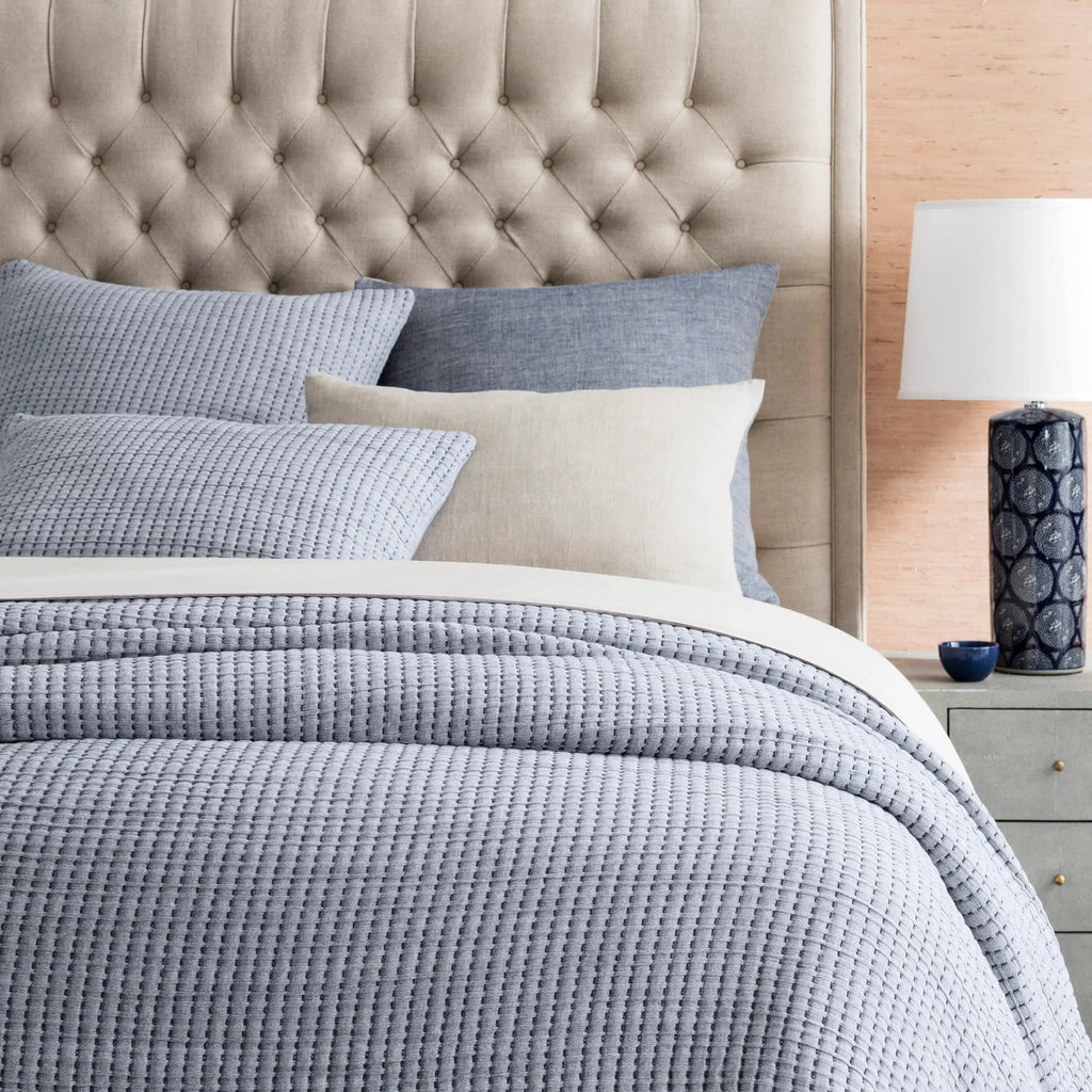 Pick Stitch Evergreen Matelasse Coverlet - Light House Co.
