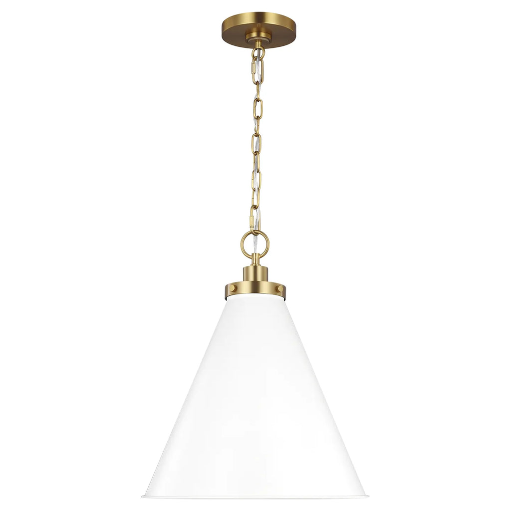 Wellfleet Medium Cone Pendant - Light House Co.