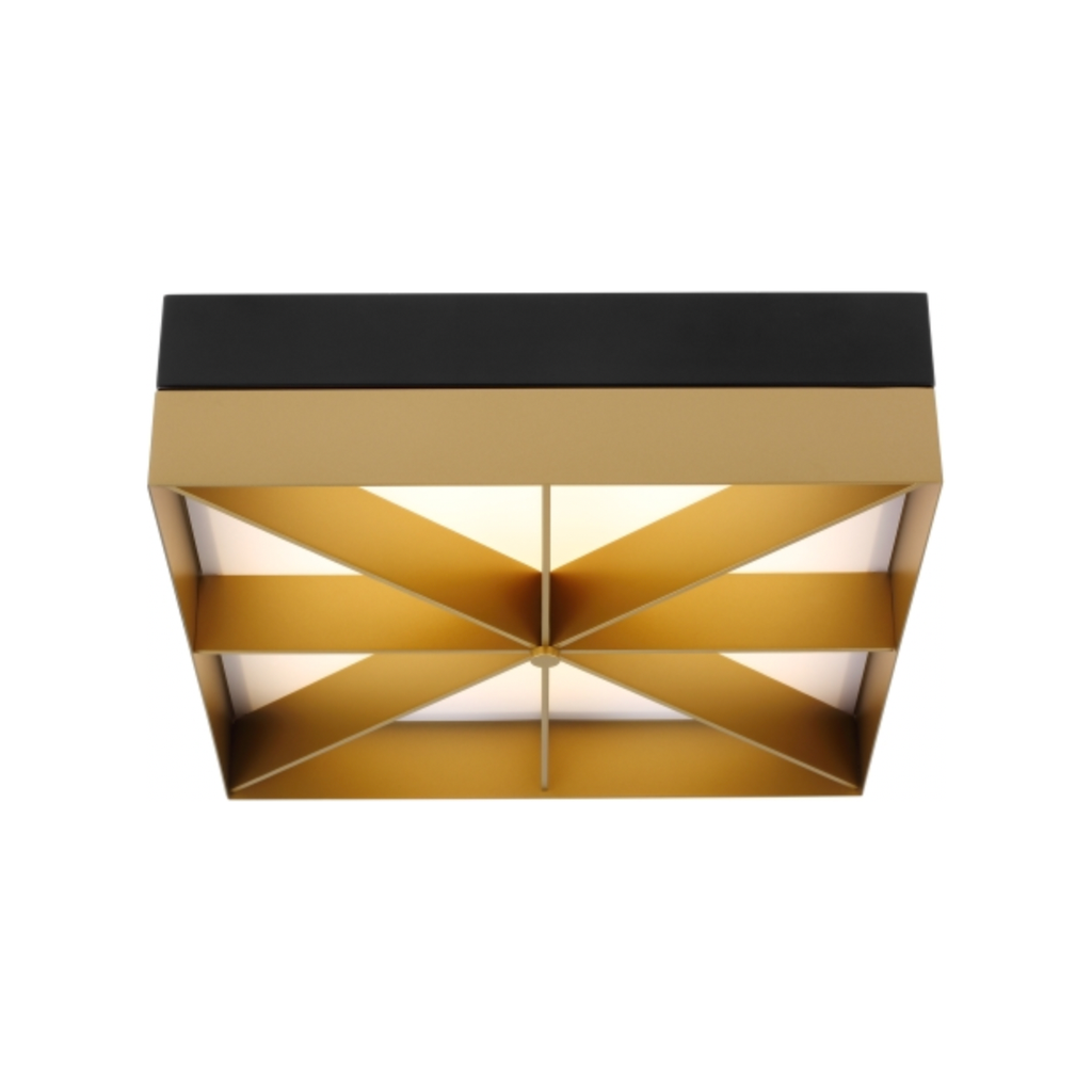 Loom 14 Square Flush Mount - Light House Co.