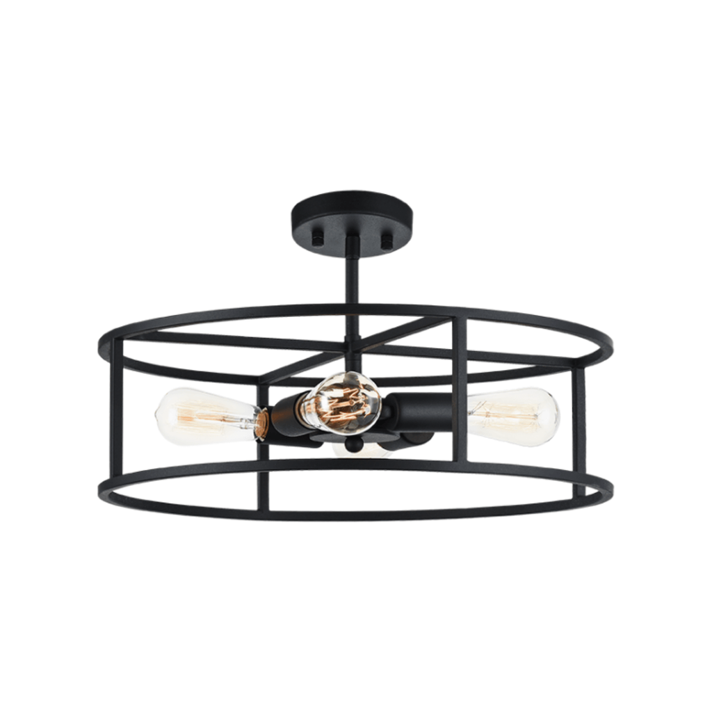 Candid 4-Light RND Semi-Flush Mount - Light House Co.