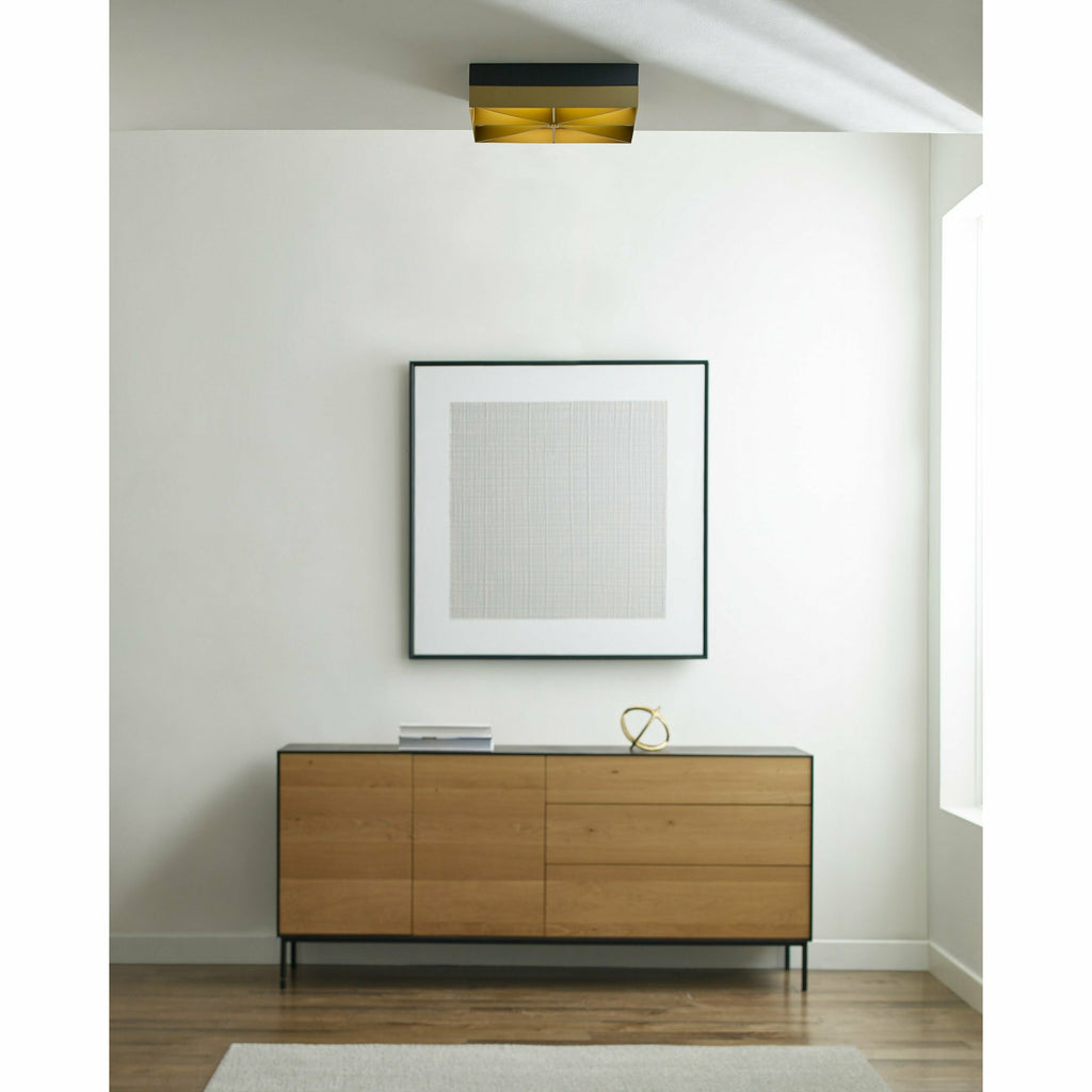 Loom 14 Square Flush Mount - Light House Co.