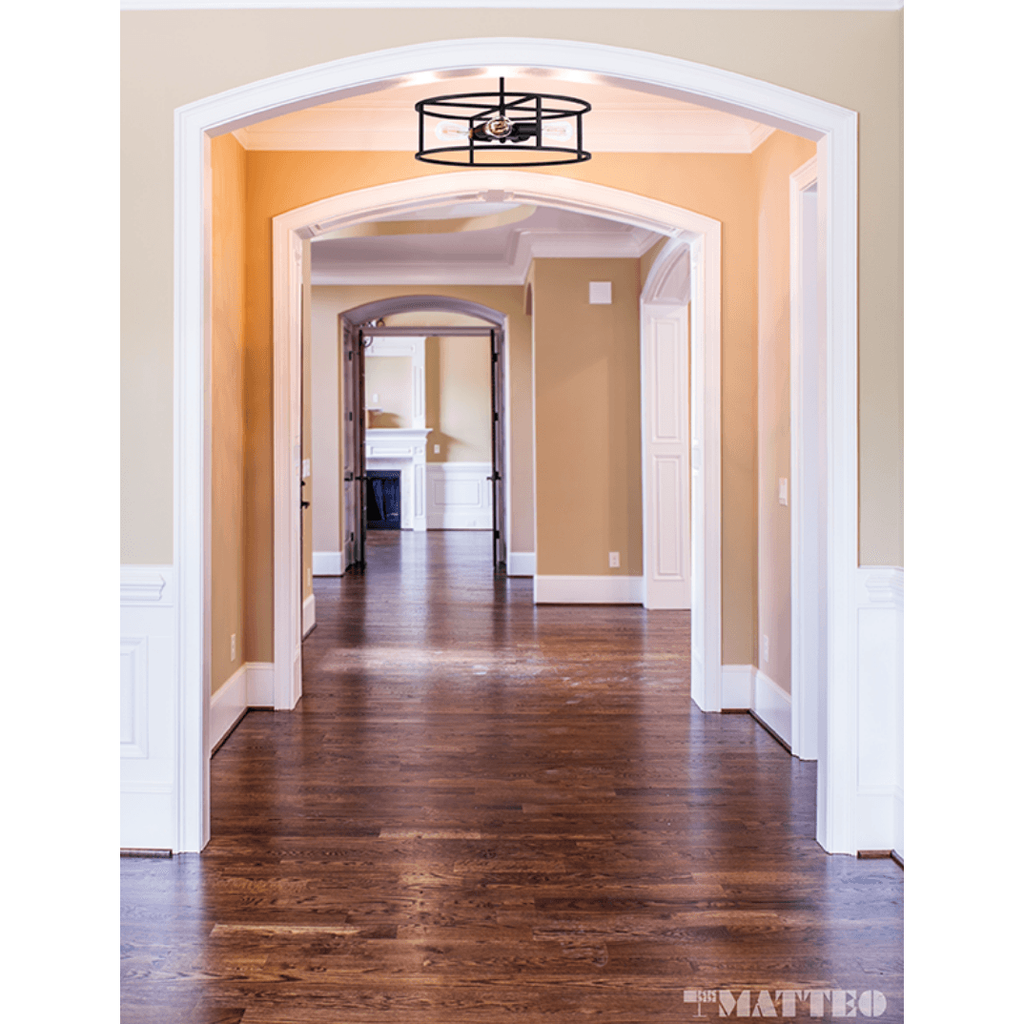 Candid 4-Light RND Semi-Flush Mount - Light House Co.