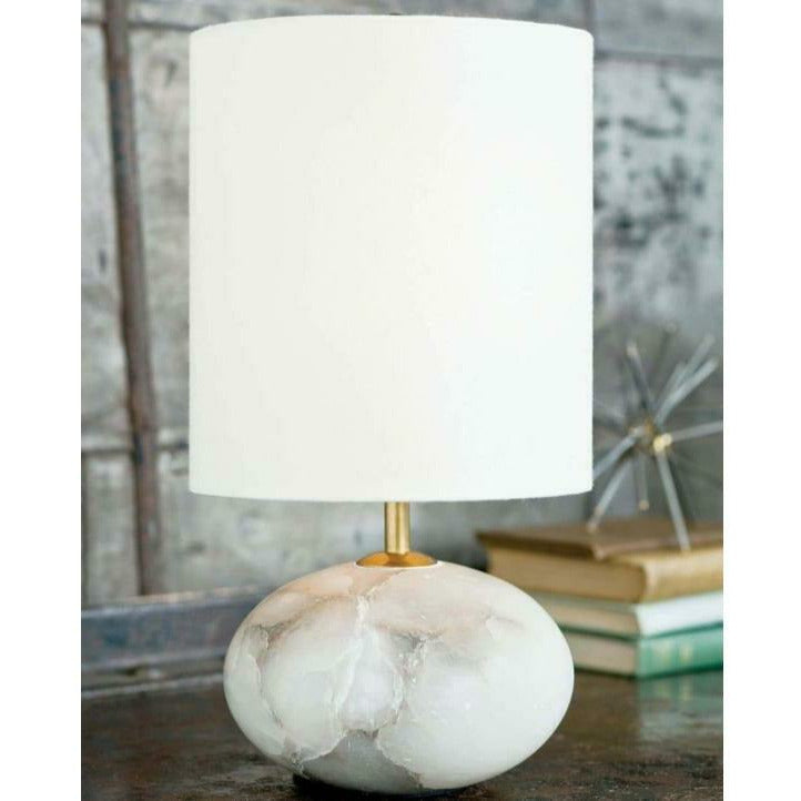Alabaster Mini Orb Lamp - Light House Co.