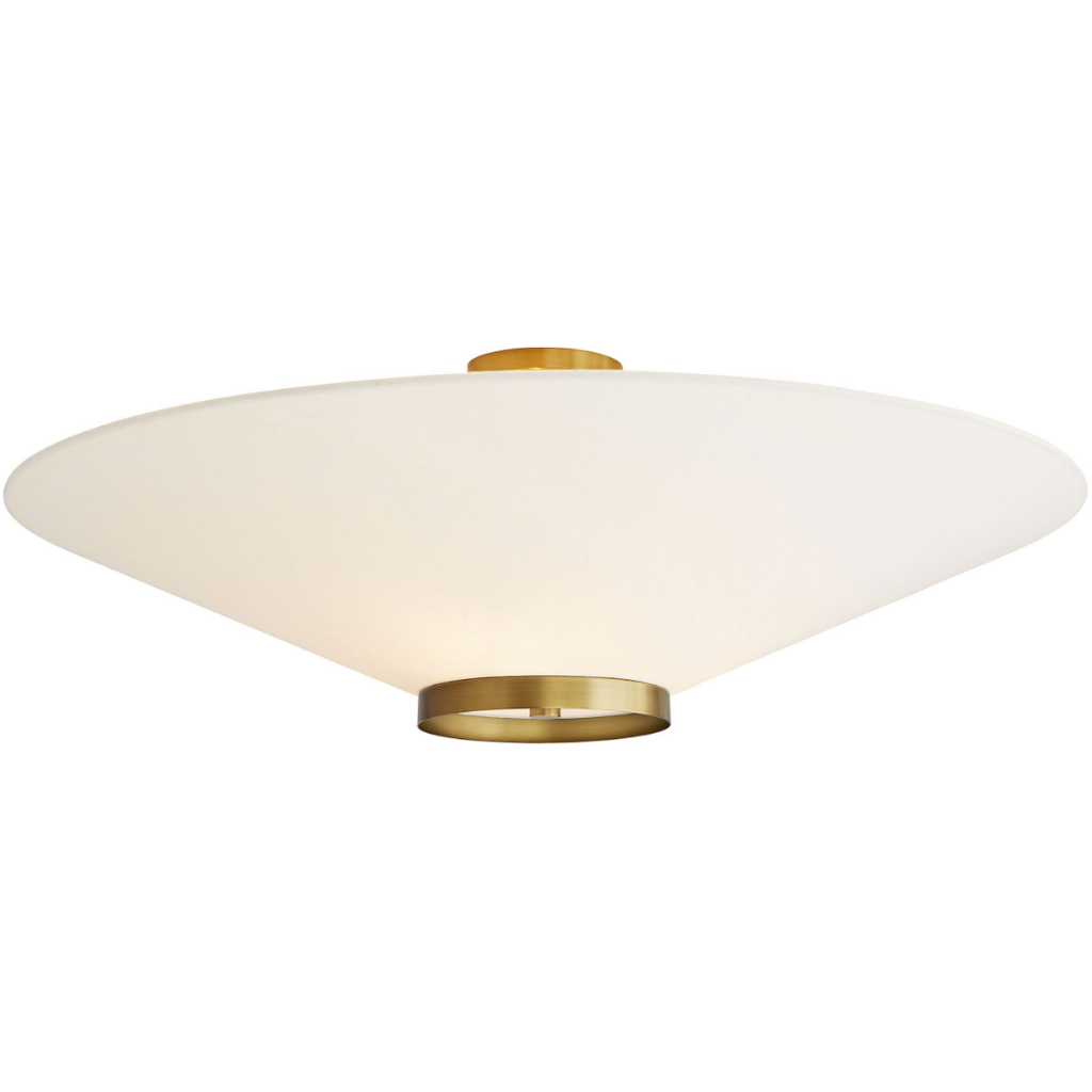Decker Semi-Flush Mount - Light House Co.