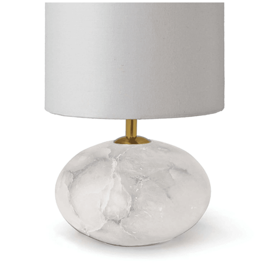 Alabaster Mini Orb Lamp - Light House Co.