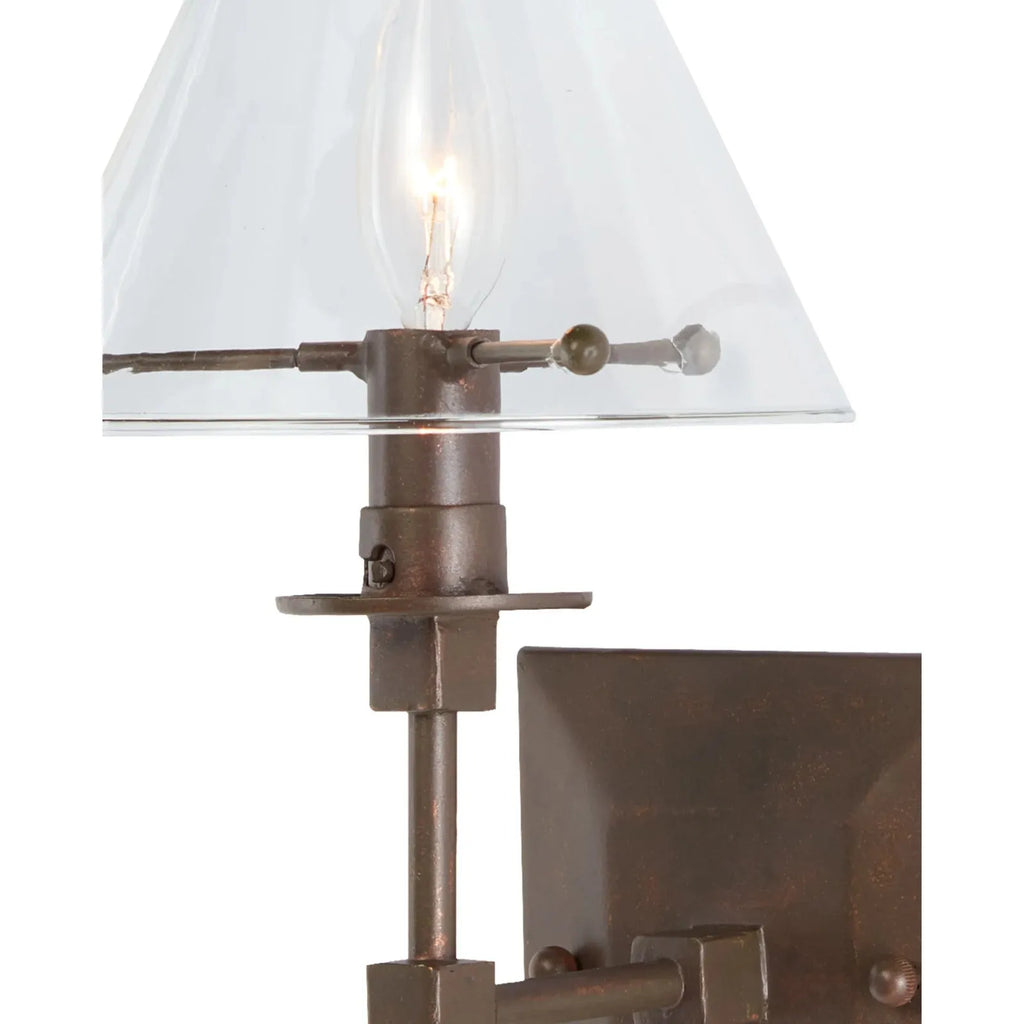 Kiran Bronze Wall Sconce - Light House Co.
