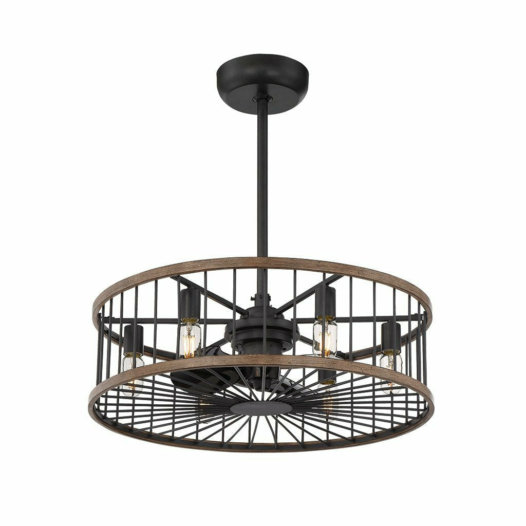 Kona 6-Light Fan D'Lier - Light House Co.
