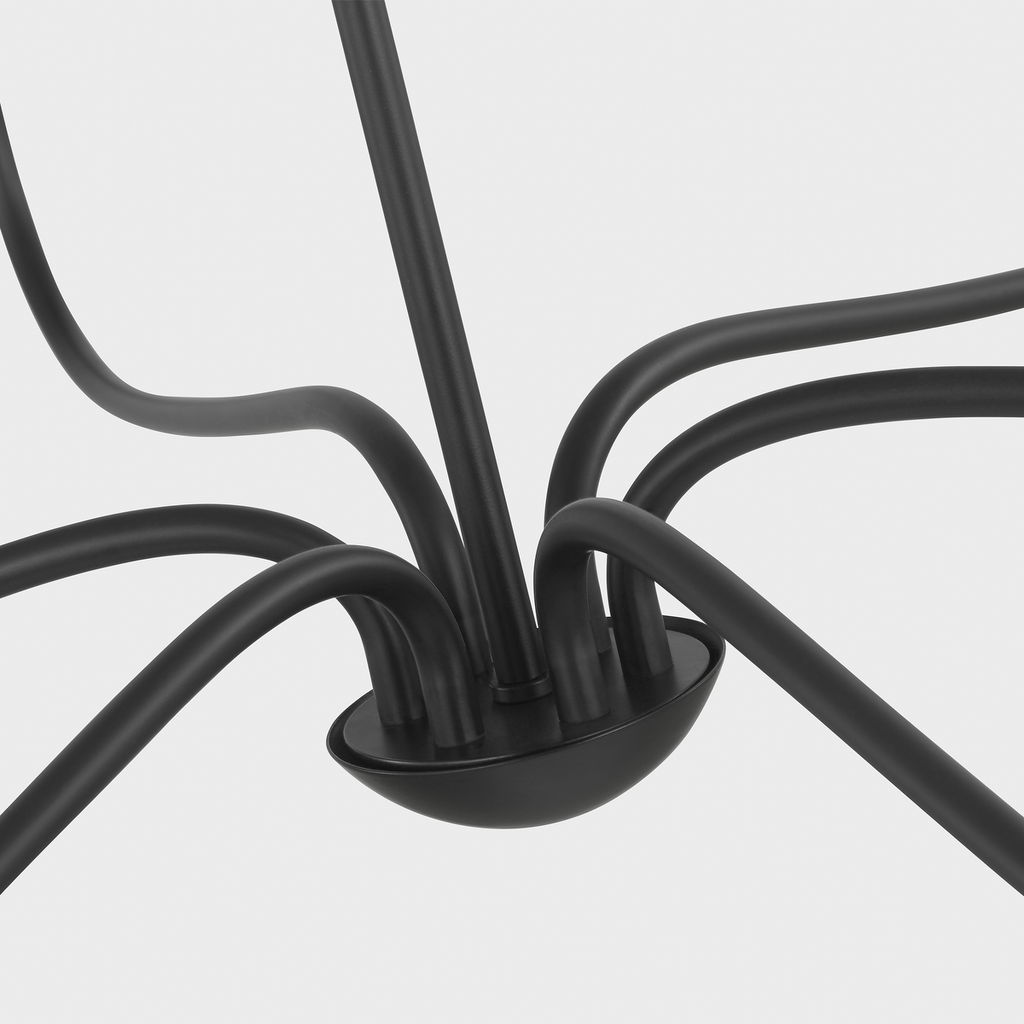 Abells Six Light Chandelier | Chandeliers | Generation Lighting - Light House Co.