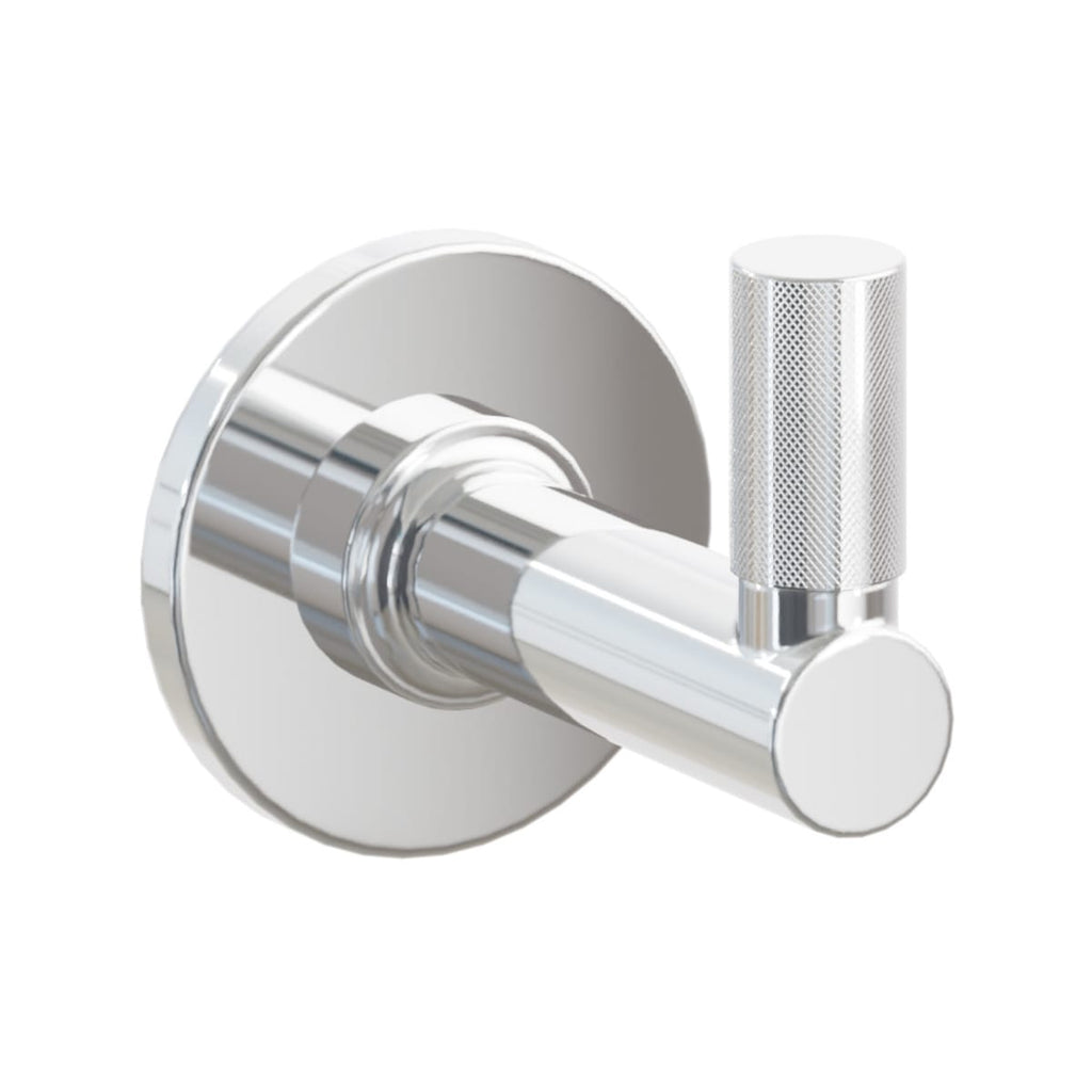 Select Round Stem with Knurled Tip Single Hook | Bath Hardware | Emtek - Light House Co.