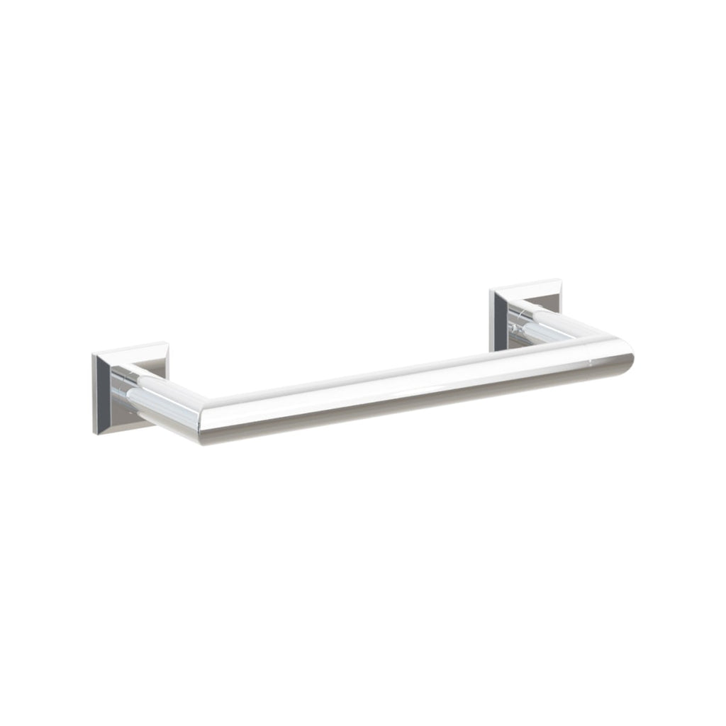 Modern Tubular Brass Towel Bar 12" | Bath Hardware | Emtek - Light House Co.